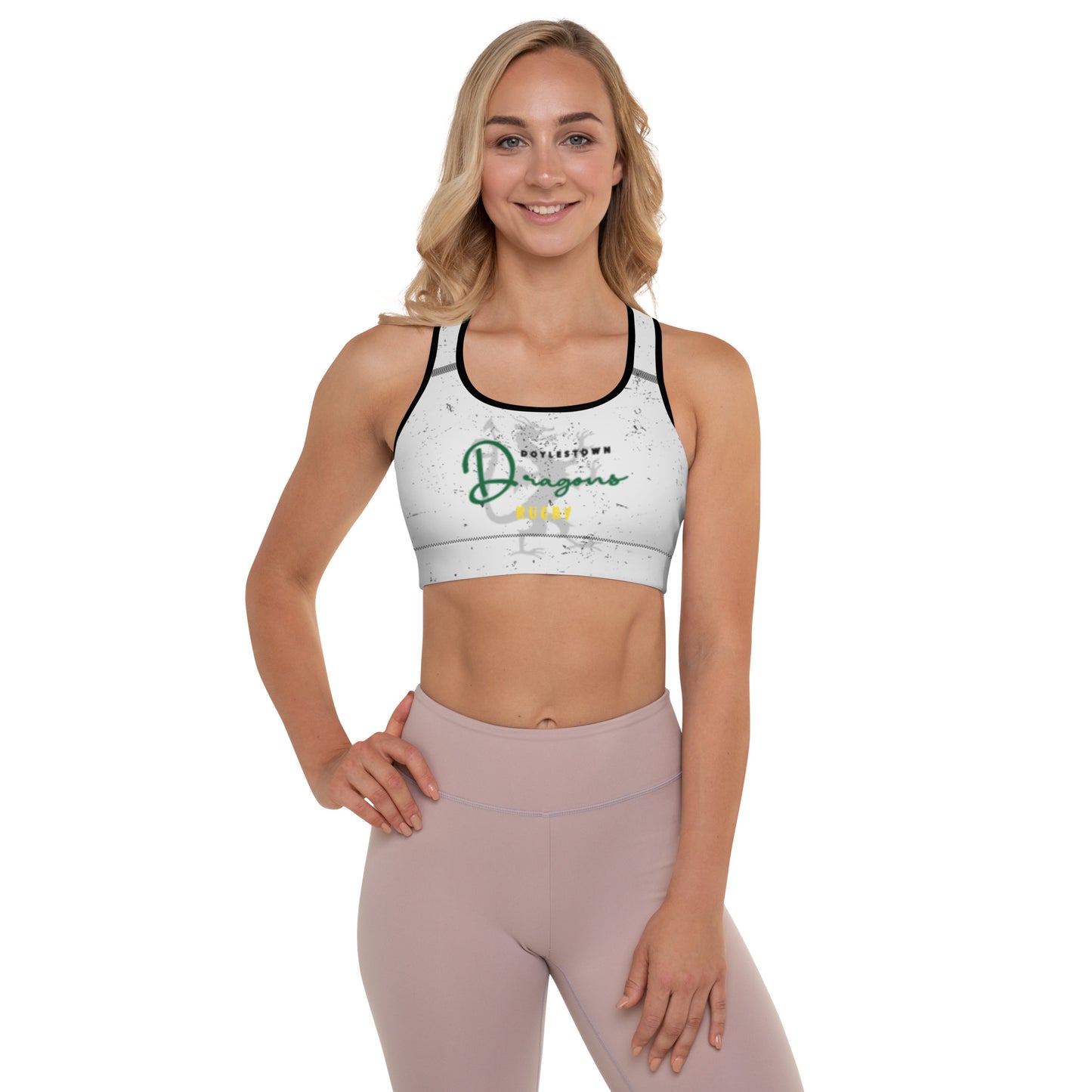 DRFC Dragons Rugby Padded Sports Bra