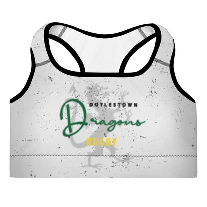 DRFC Dragons Rugby Padded Sports Bra