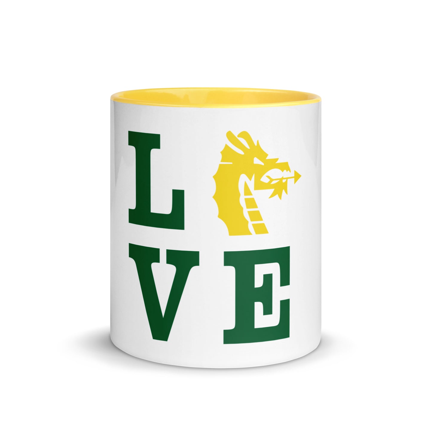 DRFC Retro Love Dragon Color Inside Mug